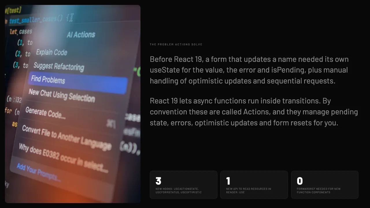 React 19 for Our Frontend, slide 2