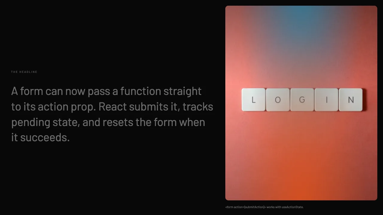 React 19 for Our Frontend, slide 3